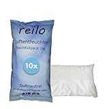 reilo 10x 1kg Luftentfeuchter Granulat (Calciumchlorid), Raumentfeuchter im...