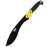 MISTER TOOL Gartenmachete, Länge: 49,2cm, Buschmesser Haumesser Hackmesser Axt,...