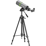Bresser Teleskop für Erwachsene NightExplorer Reiseteleskop mit 80-mm-Öffnung,...