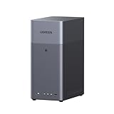 UGREEN NASync DH2300 2 Bay Desktop NAS, NFC Tap zum Verbinden, KI Fotoalbum, 4K...