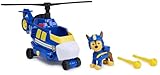 PAW PATROL Air Rescue - Chases Polizei-Rettungshubschrauber mit Geschoss-Abwurf...