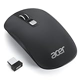 acer Ultradünne Maus Kabellose, Tragbare 2,4 GHz Funkmaus, Wireless Mouse mit...