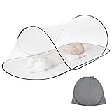 Moskitonetz Pop Up - 200 x 80 x 56 cm, Faltbares moskitonetz, Tragbares...
