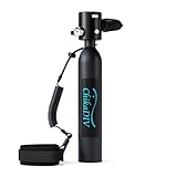 CHIKADIV Mini Tauchflasche mit 0.5 L Tauchflasche zum Mit 5 Bis 10 Minuten...