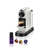 Nespresso EN167.W Citiz Kaffeekapselmaschine, Hochdruckpumpe und ideale...