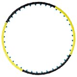 MAXXIVA Hula Hoop Reifen Schwarz 108 cm Erwachsene Fitness 80 Magnete 1,5 kg...