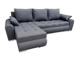 Ecksofa mit Schlaffunktion RELAX in grau