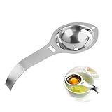Eiertrenner Edelstahl, Eigelbtrenner, Eiweiß Eidotter Trenner Mit Griffen Egg...
