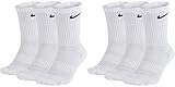 Nike 6 Paar Socken Herren Damen Weiß Grau Schwarz Tennissocken Sparset SX7664,...