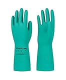 LANON 3 Paar Chemie Handschuhe, Nitril Chemikalienschutzhandschuhe gegen Öle,...