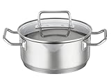 RÖSLE EXPERTISO Bratentopf, Hochwertiger Universaltopf aus Edelstahl 18/10,...