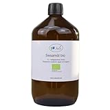 Sala Sesamöl kaltgepresst BIO kbA 1 L 1000 ml Glasflasche