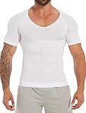MISS MOLY Shapewear Herren Figurformendes Kompressions Shirt Elastische Bauchweg...