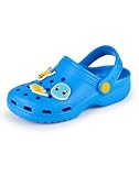 Pokemon Jungen Clogs Kinder Slip On Schuhe in Blau Pikachu Charmander Squirtle...