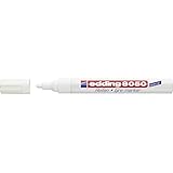 edding 8050 Reifenmarker - weiß - 1 Stift - Rundspitze 2-4 mm - zum Markieren...
