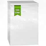 Bomann Kühlschrank ohne Gefrierfach, 133 Liter Nutzinhalt, 3 Ablagen,...