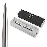 Parker Jotter Kugelschreiber | Edelstahl mit Goldzierteile | Mittlere Spitze |...