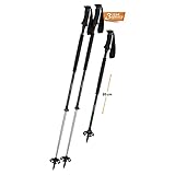 KOMPERDELL Wanderstock Ascent TI 2 Tourenskistock, Trekkingstock, Skistock -...