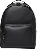 CALVIN KLEIN Herren CK Round BACKPACK LV04D3246G Rucksack, Schwarz (Schwarz),...