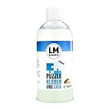 LM Puzzle Kleber & Lack 500 ml - Transparent - Idealer Puzzlekleber/Conserver...