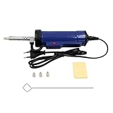 HOMSFOU Elektrische Entlötpumpe mit Starkem Vakuum und Austauschbaren Düsen...