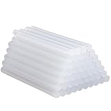 H&S 50 Stück Heißklebesticks 7mm - 50x Heißklebestift - Heissklebepistole...