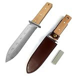 Minamino Hori Hori Gartenmesser, ideales Gartengerät zum Jäten, Graben,...