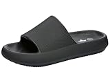 Lico Unisex Hawaii Badesandalen, Schwarz, 44 EU