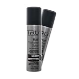 Tru Haarverdichter Spray Dunkel Braun - 2x 100ml Haarauffüller für Männer und...