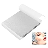 UKOFEW 100 Blatt Silber,8x8.5cm Imitation Blattsilber,Blattsilber Zum Basteln...
