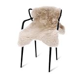 Decorating Sheepskins Premium Australian Schaffell Echt Beige 100 x 60 cm [4-6cm...