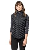 Jack Wolfskin Damen PASSAMANI DOWN VEST W Weste, black, L