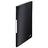 Leitz Sichtbuch Style, A4, PP, 40 Hüllen, satin schwarz