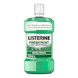 LISTERINE Fresh Mint (500 ml), antibakterielle Mundspülung mit ätherischen...