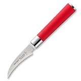 F. DICK Tourniermesser, Red Spirit (Messer mit Klinge 7 cm, X55CrMo14 Stahl,...
