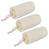 Wanmu 2 Stück Luffa Schwamm, Natürliche Luffa Gurke schwamm Peelingschwamm...