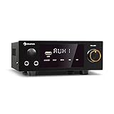 auna AMP-2 DG Stereo-Hifi-Verstärker - 2 x 50 Watt RMS, Bluetooth, 2 x...