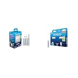 eneloop SmartPlus Ladegerät, für 1-4 AA/AAA NI-MH Akkus, 1.5 Stunden Ladezeit...