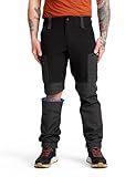 RevolutionRace Herren RVRC GP Pro Zip Off Pants, strapazierfähige, belüftete...