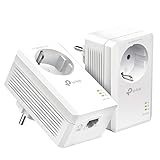 TP-Link Powerline Adapter Set TL-PA7017P KIT(1000Mbit/s, mit Steckdose,...