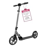 HUDORA Scooter Up 200 - Geräuscharmer Aluminium-Roller für bis zu 100kg -...