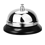 Tischglocke Rezeptionsklingel - Bell Tischklingel mit Knackigem Klingeln, Glocke...