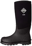 Unisex Chore High Wellington Working Muck Boots, Schwarz (Black 000A), 44/45 EU