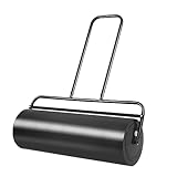 COSTWAY Rasenwalze Handwalze 63L, Gartenwalze mit Griff, Ø 30CM, befüllbar mit...