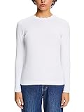 ESPRIT Longsleeve mit Muschelkante am Ausschnitt