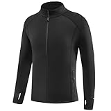 Smatstyle Laufjacke Herren Sportjacke Langarm Windbreaker Atmungsaktive Tops...