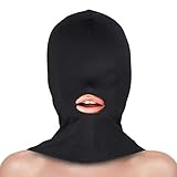 GOODS+GADGETS Erotische Gesichtsmaske Fetisch Maske BD-SM Kopfmaske Dunkelspiel...