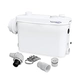 Aquamatix Hebeanlage 400W Sanitär Abwasserpumpe 100L/min 3 Einlässen für...