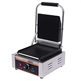 Kontaktgrill, 220V Hochwertiger Kontaktgrill für Gastronomie - perfekt für...