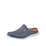 Rieker Herren - Clogs Blau, 44 EU